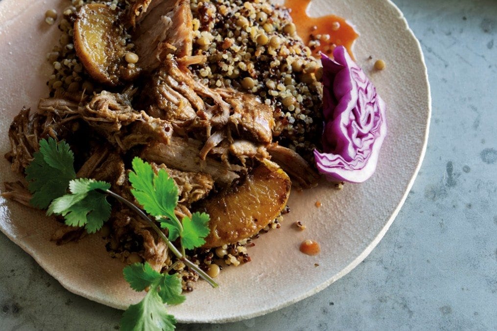 Pulled Pork with Dirty Quinoa