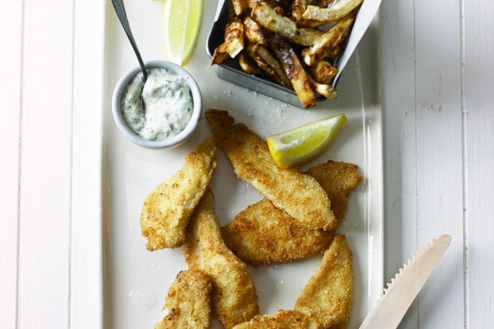 Low Carb Fish and Chips Recipe
