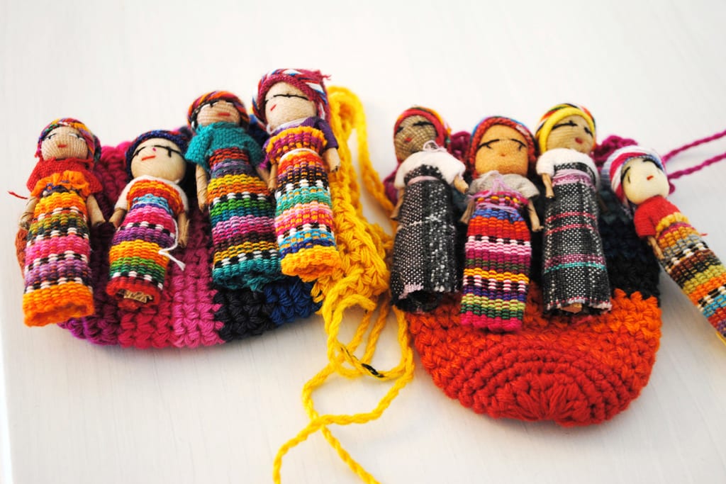knitted dolls