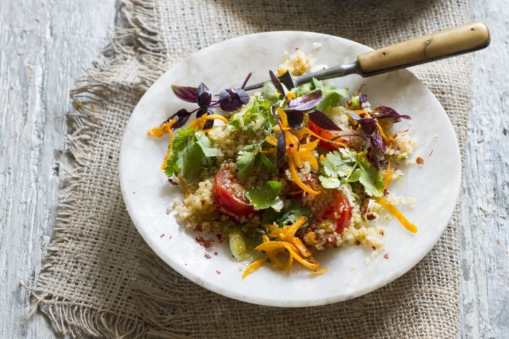 Quinoa with Lime and Squash