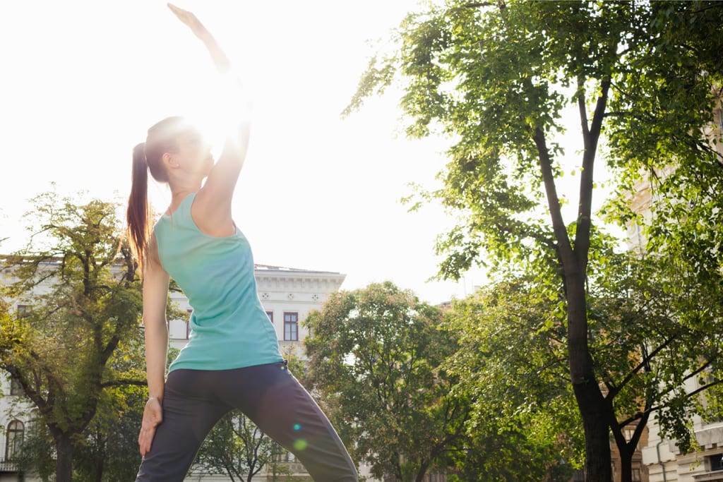 How to get started in outdoor yoga