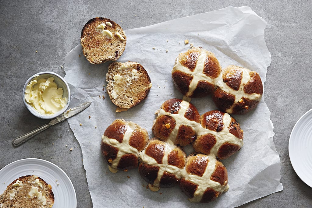 Better baking: spelt hot cross buns