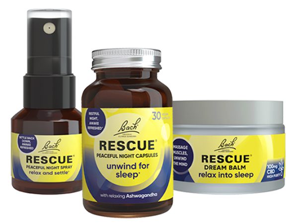 Rescue Peaceful Night product range package shots